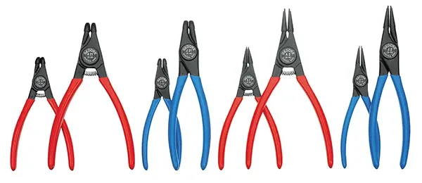 GEDORE-Set Of Circlip Pliers (S8008): Particularly Suitable For Barely Accessible Places