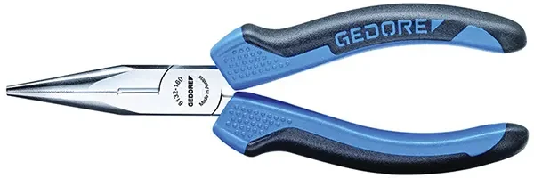 GEDORE-Needle Nose Pliers 200 Mm (8132-200JC): Accoding To Din Iso 5745. Long