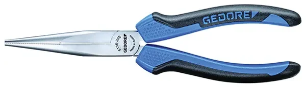 GEDORE-Mechanics Pliers Angled 200 Mm 2C Handle (8136 AB-200JC): Similar To Din Iso 5745