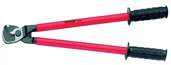 GEDORE-Cable Shears (8093): For Cutting Multi-Core Copper And Aluminium Cables Up To Ø 27 Mm