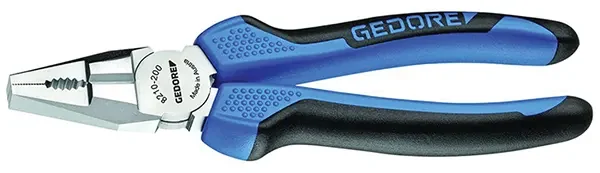 GEDORE-Combination Pliers German Model 200 Mm 2C Handle (8210-200JC): Reinforced Type