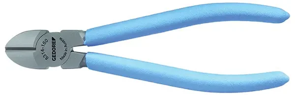 GEDORE-Side Cutters 160 Mm Dip-Insulated (8314-160 TL): With Slender Head - Ideal For Confined Spaces