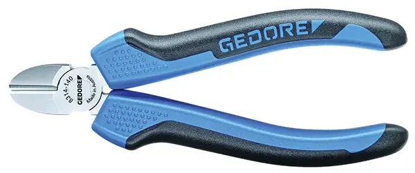 GEDORE-Side Cutters 140 Mm 2C Handle (8314-140JC): With Slender Head - Ideal For Confined Spaces
