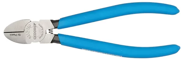 GEDORE-Side Cutters 160 Mm Dip-Insulated (8313-160 TL): Without Cutting Edge Bevel