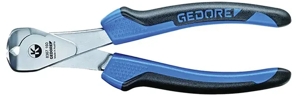 GEDORE-End Nipper 160 Mm (8367-160JC): Good Lever Action For Easy Cutting