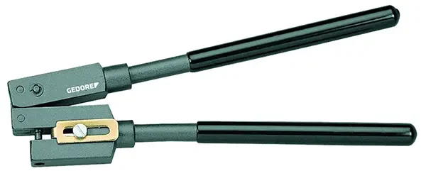 GEDORE-Punch Pliers (8533): With Adjustable Stop For Punching Sheet Metal Up To 1.5 Mm
