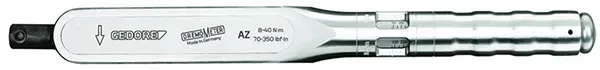 GEDORE-Torque Wrench Dremometer Bz 16Z 25-120Nm (8461-01): Classified According To Din En Iso 6789-2:2017 Type Ii Class A