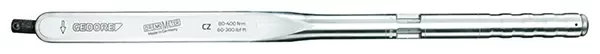 GEDORE-Torque Wrench Dremometer Cz 16Z 80-400Nm (8462-01): Classified According To Din En Iso 6789-2:2017 Type Ii Class A