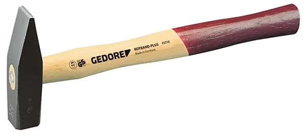 GEDORE-Engineers' Hammer 2000 G With Ash Handle (4 E-2000): Forged Hammer Head Din 1041
