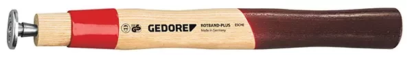 GEDORE-Spare Handle Rotband-Plus Hickory 400 Mm (E 600 H-2000): Double Contoured Hickory Handle Din 5111